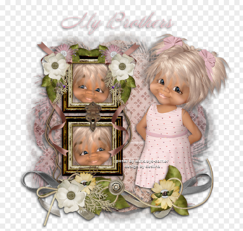 Brother Will Doll Flower PNG