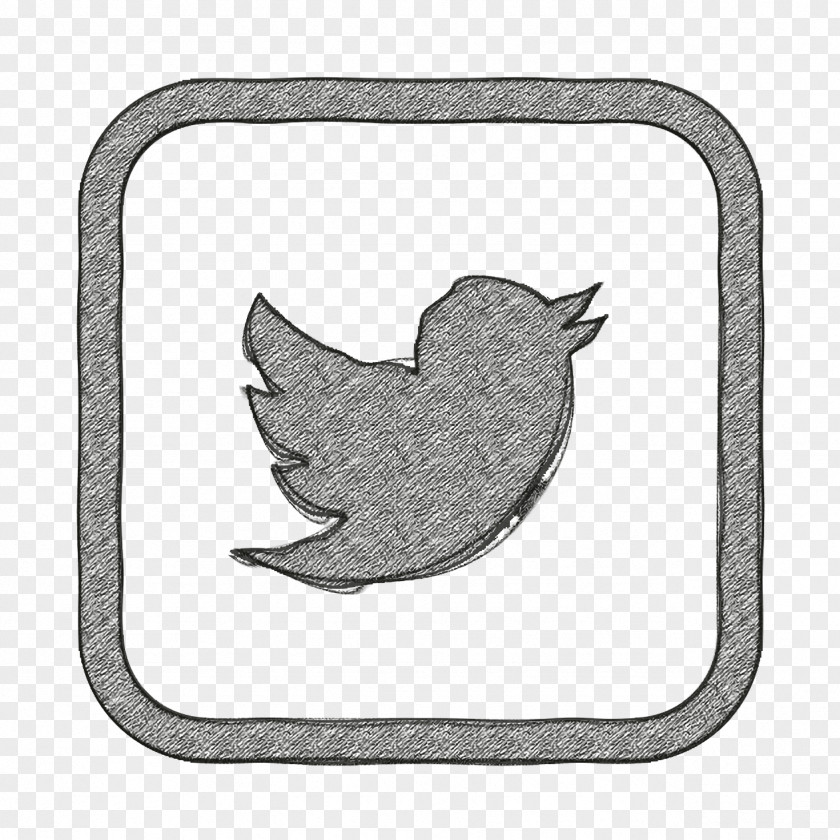 Silver Plant Social Media Icon PNG