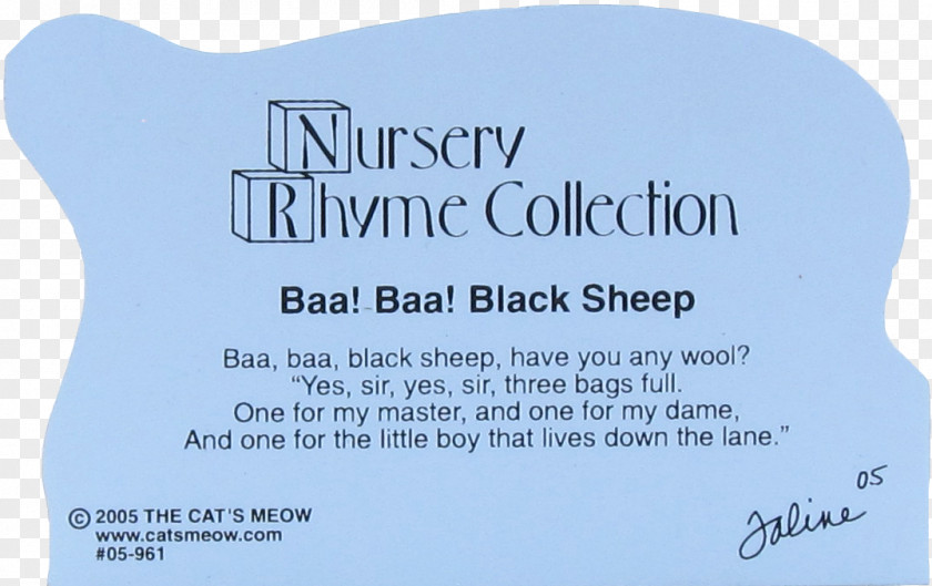 Baa Black Sheep Brand Font PNG