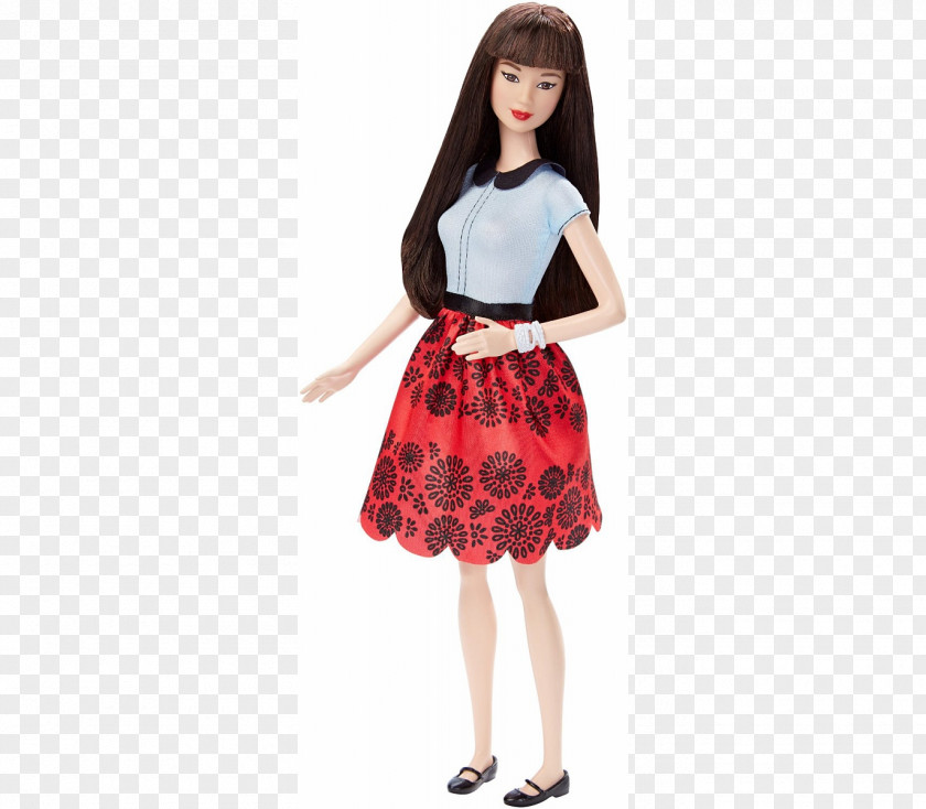 Barbie Fashion Doll Red PNG