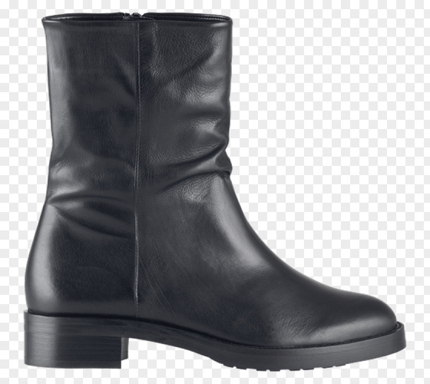 Black Leather Shoes Motorcycle Boot Shoe Steel-toe PNG
