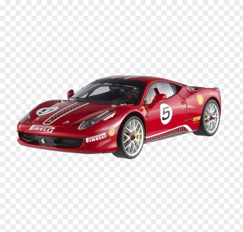Car Ferrari S.p.A. Die-cast Toy Hot Wheels 458 Challenge PNG