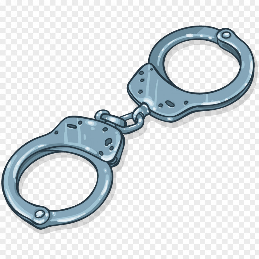 Handcuffs Police Officer Car Detective PNG