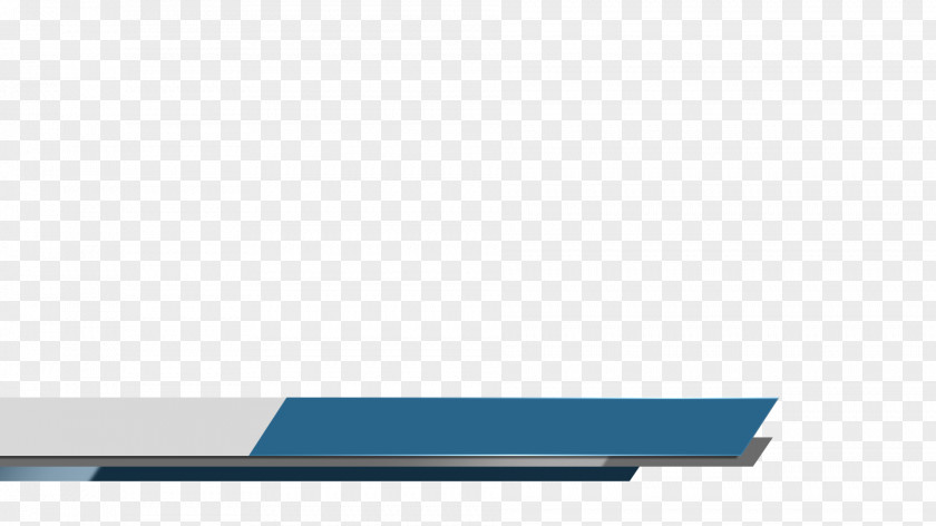 Lower Third Brand Line Angle PNG