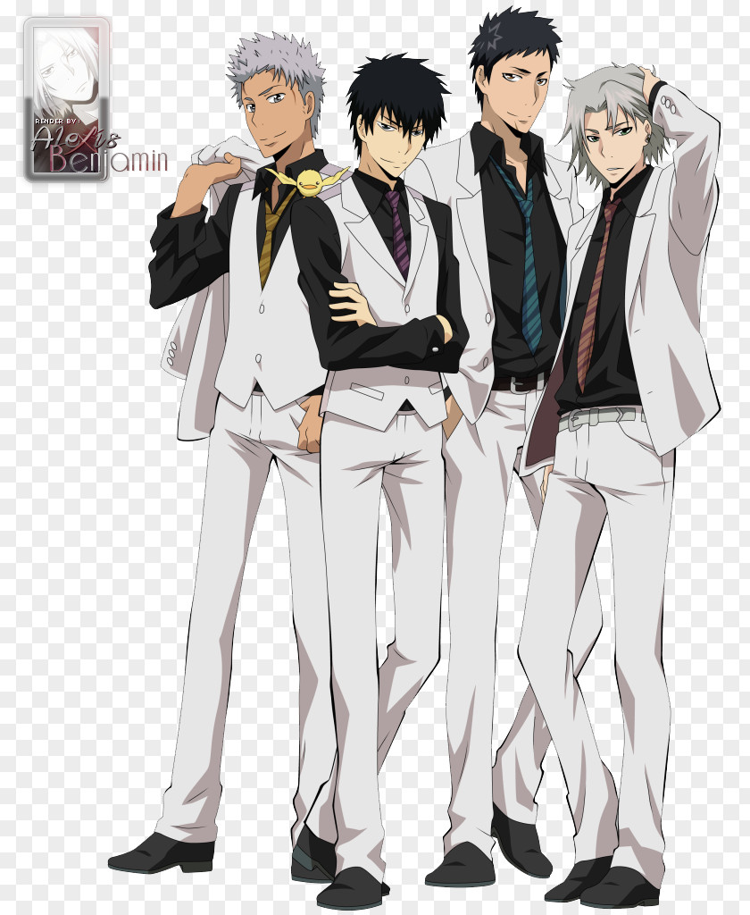 Reborn Hayato Gokudera Kyoya Hibari Tsunayoshi Sawada Ryohei Sasagawa Takeshi Yamamoto PNG