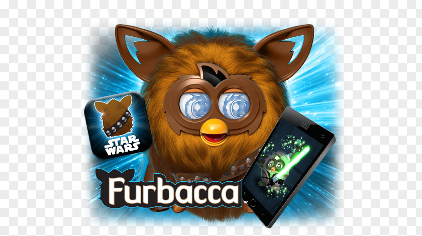 Trivial Pursuit Furby Chewbacca Star Wars Toy Hasbro PNG