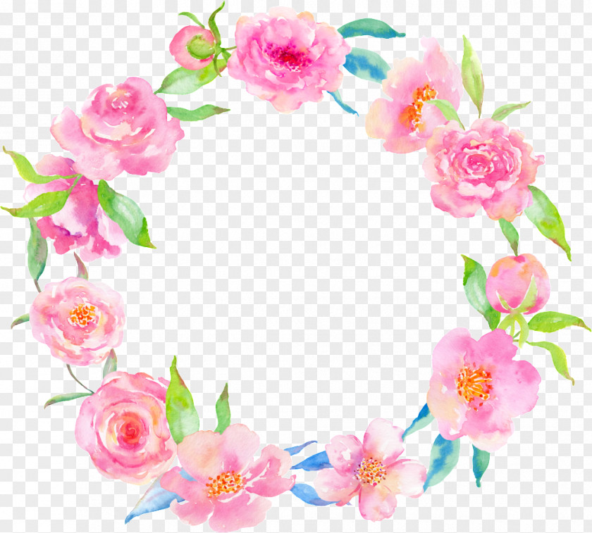 Bloemenkrans Ornament Wreath Flower Clip Art Floral Design Boho-chic PNG