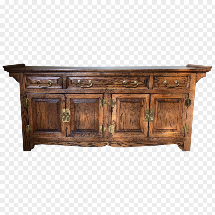 Chinoiserie Furniture Buffets & Sideboards Drawer Wood Stain Antique PNG