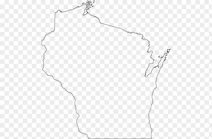 Map Wisconsin Blank World Clip Art PNG