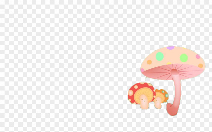 Mushroom,lovely,Cartoon,color Toy Infant PNG