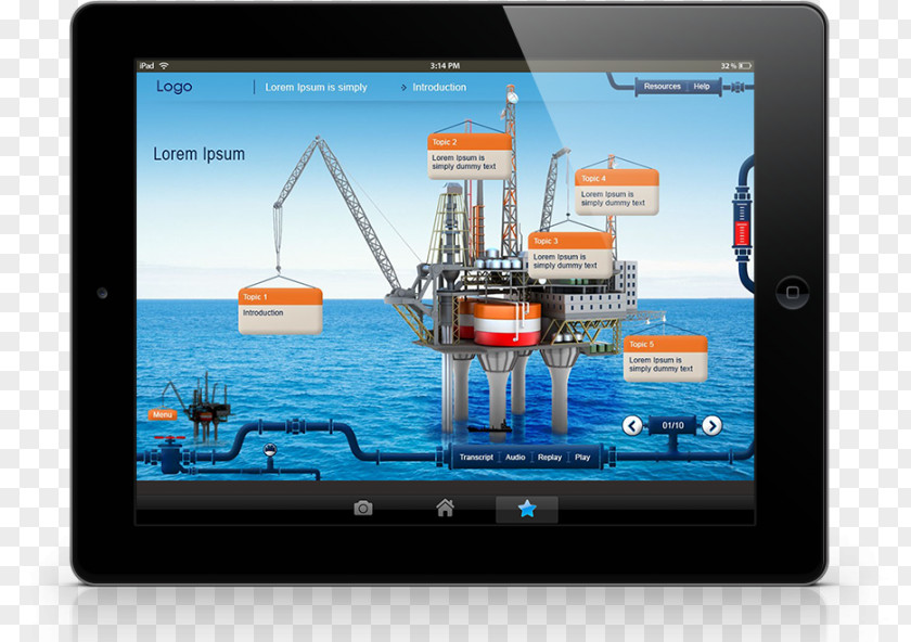 Oil And Gas Industry M-learning Computer Monitors Apprendimento Online PNG