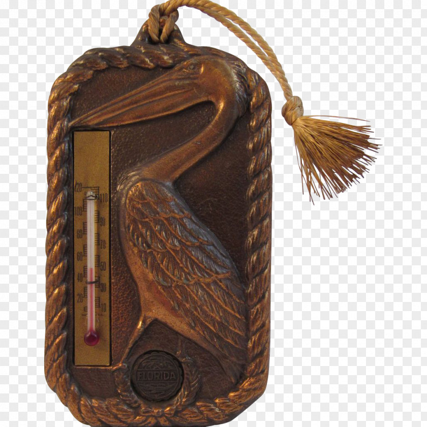 Pelican Thermometer Souvenir Industry Florida Display Device PNG