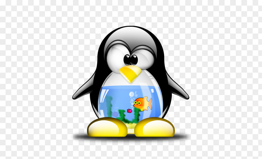 Penguin Tux Linux Android Installation PNG