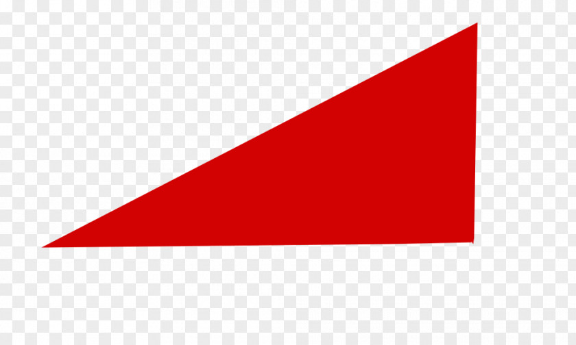 Triangle Shape Red Area Point PNG