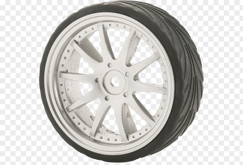 Big Wheel Alloy Tire Spoke Rim Car PNG
