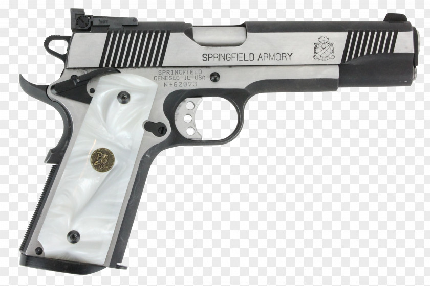 Handgun Firearm Pistol Grip M1911 Pearl PNG