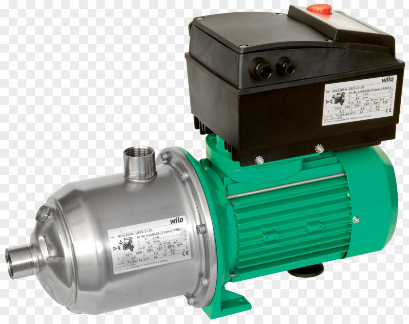 Pump Submersible WILO Group Centrifugal Water Supply PNG