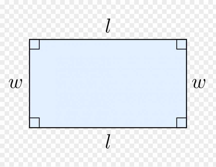 Rectangle Area Length Perimeter Two-dimensional Space PNG
