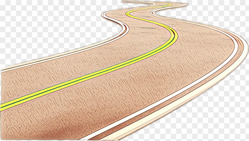 Road Beige Yellow Race Track Longboard Sport Venue PNG