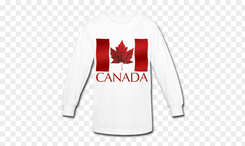T Shirt Kid Flag Of Canada T-shirt Maple Leaf Name PNG