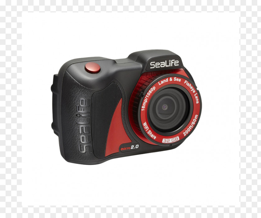 Underwater Camera Sealife SL510 Micro 2.0 32GB WiFi Pro 1500 Set SL514 Photography SeaLife HD+ PNG