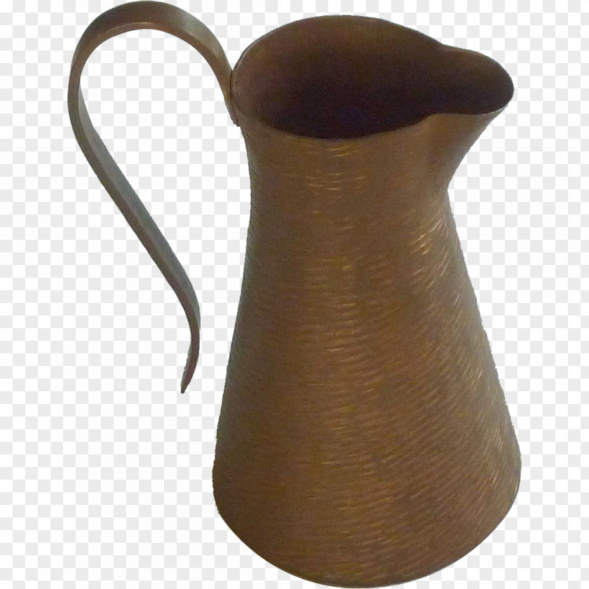 Vase Copperton Pitcher Jug Pot Metal PNG
