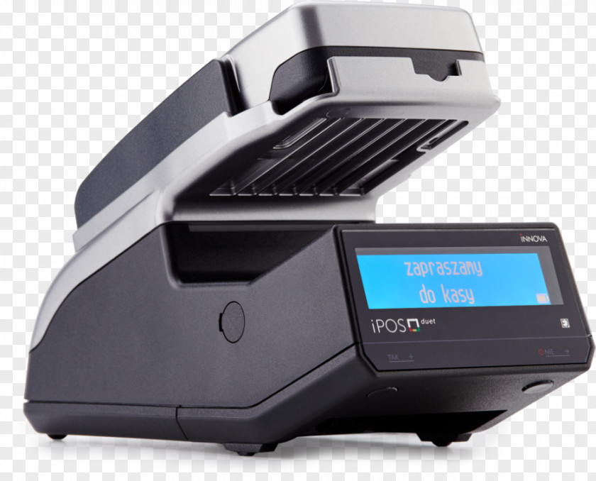 Printer Cash Register Drukarka Fiskalna Blagajna IPOS SA Payment Terminal PNG