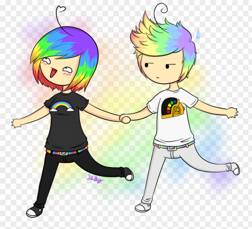 Rainbow After Rain Clothing Human Behavior Friendship Clip Art PNG