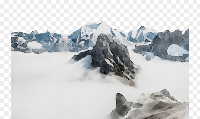 Ridge Summit Mountainous Landforms Glacial Landform Mountain Nunatak Geological Phenomenon PNG