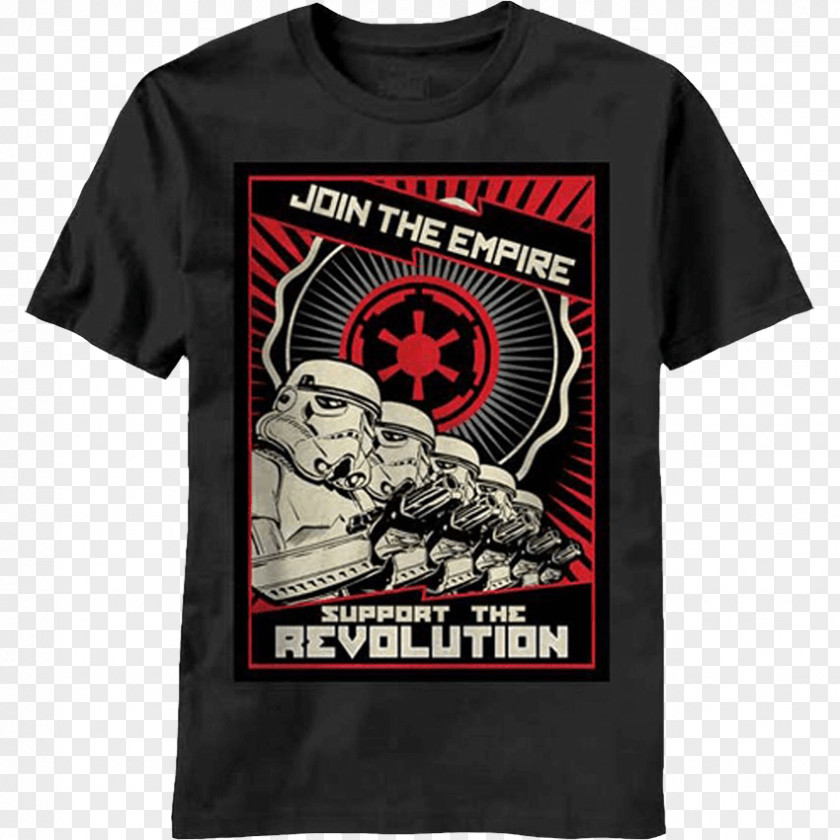 Stormtrooper T-shirt Anakin Skywalker Galactic Empire Palpatine PNG