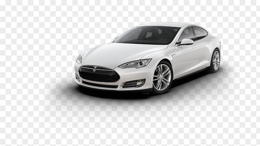 Car 2015 Tesla Model S Motors Electric Vehicle PNG