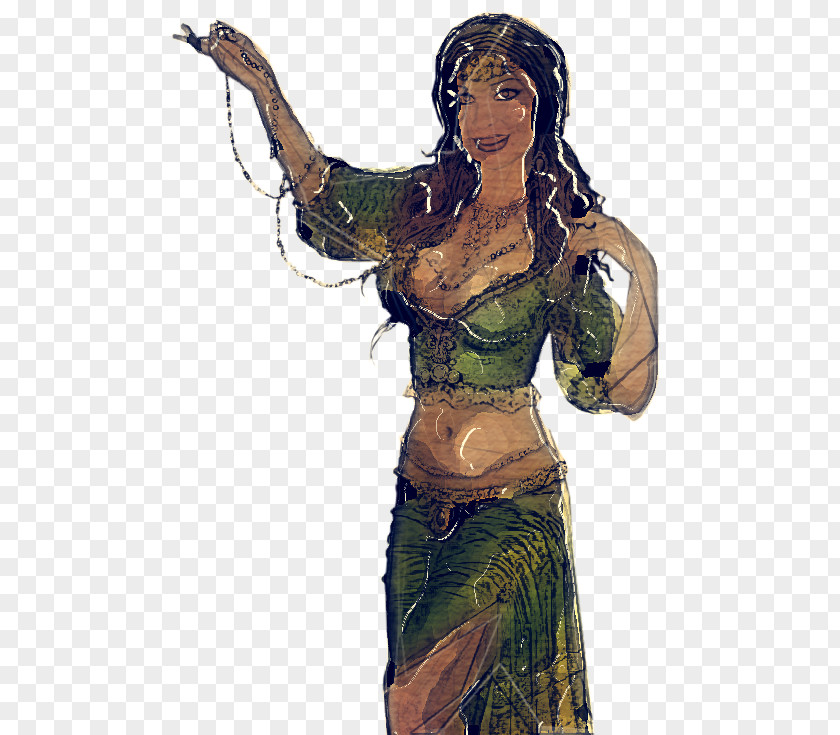 Hula Fictional Character Dance Belly Performing Arts Costume Design PNG