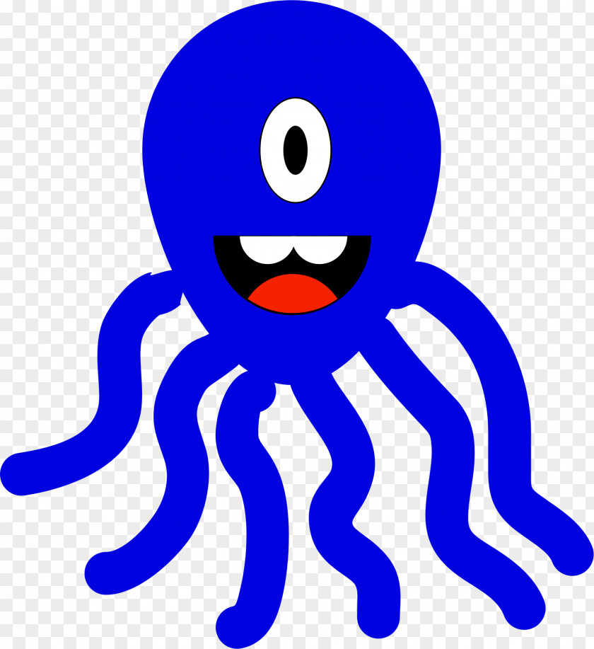 Popular Octopus Smiley Line Text Messaging Clip Art PNG