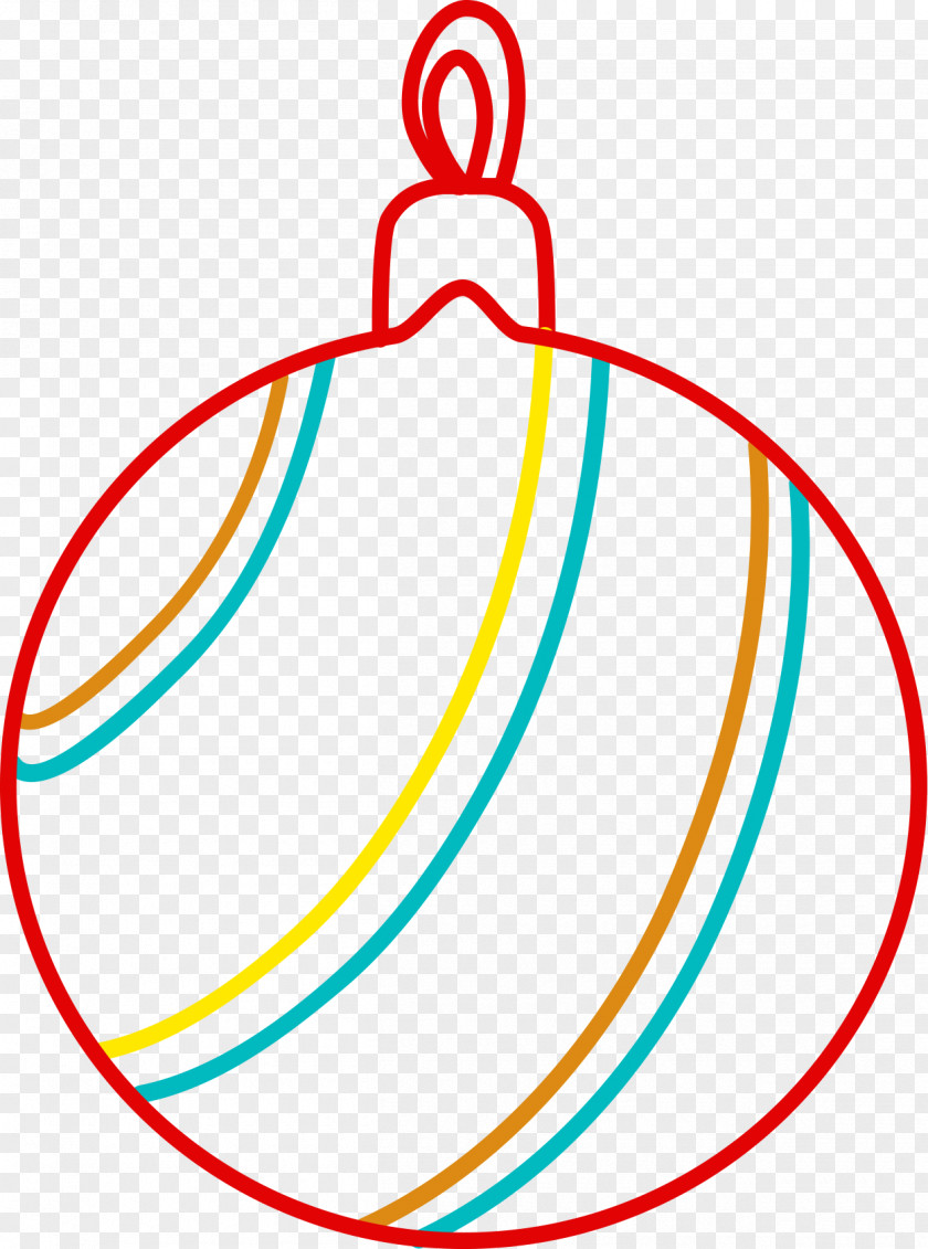 Vector Line Eggs Christmas Clip Art PNG