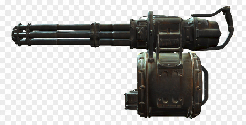 Weapon Fallout 4 Fallout: New Vegas 3 Shelter Minigun PNG