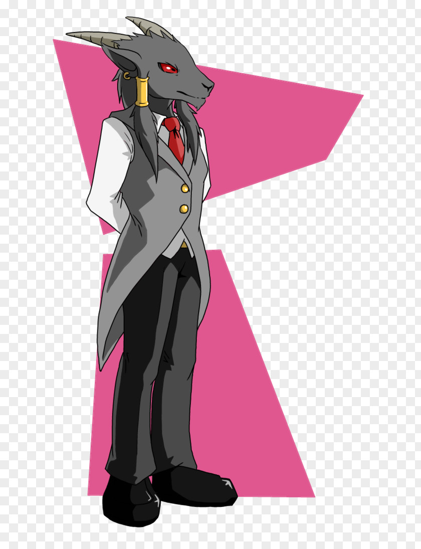 Black Goat Cartoon Butler Killer Whale PNG