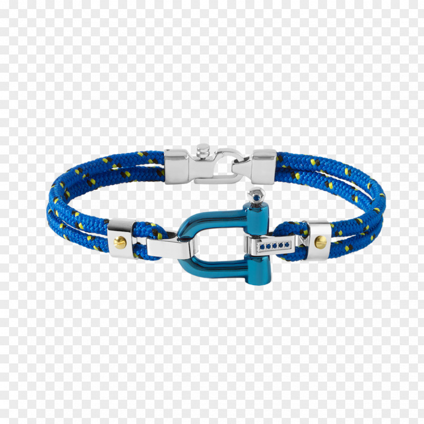 Jewellery Charm Bracelet Wristband Blue PNG