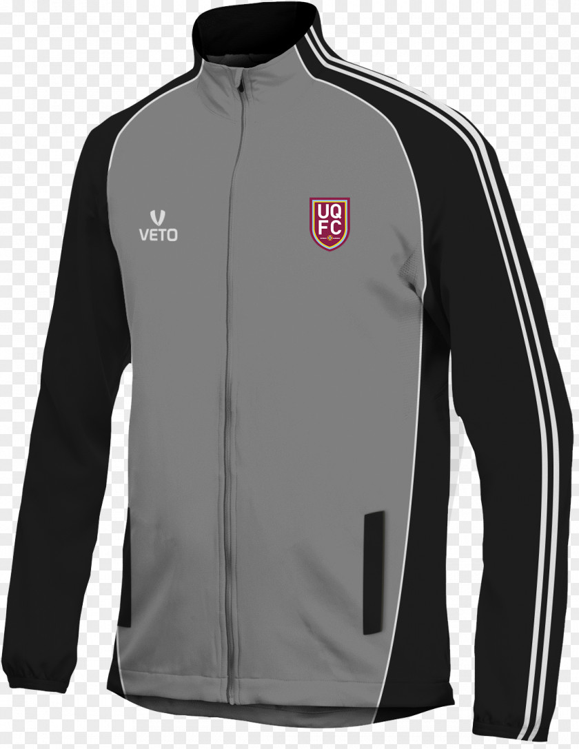 Ladder Netball Training Sports Fan Jersey Grey Black Jacket Shirt PNG