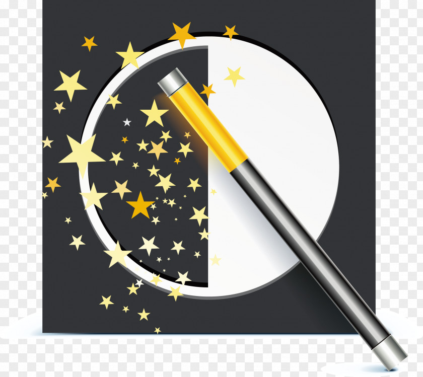 Little Star Material Magic Stick Twinkle, PNG