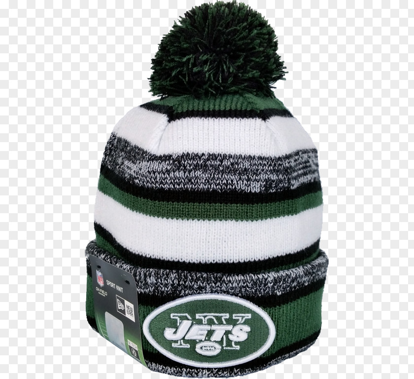 New York Jets Beanie Knit Cap NFL Hat PNG