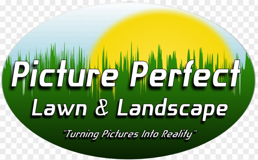 Picture Perfect Lawn & Landscape Logo Brand PNG