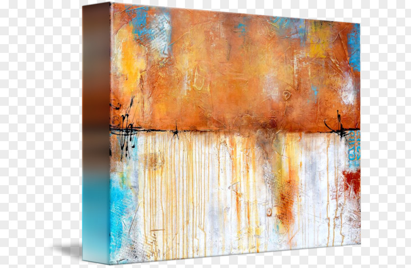 Wallpaper November Rain Gallery Wrap Acrylic Paint Art Canvas PNG