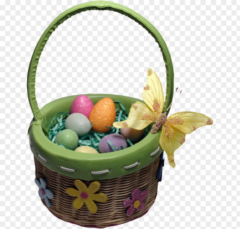 Easter Egg Basket Hunt PNG