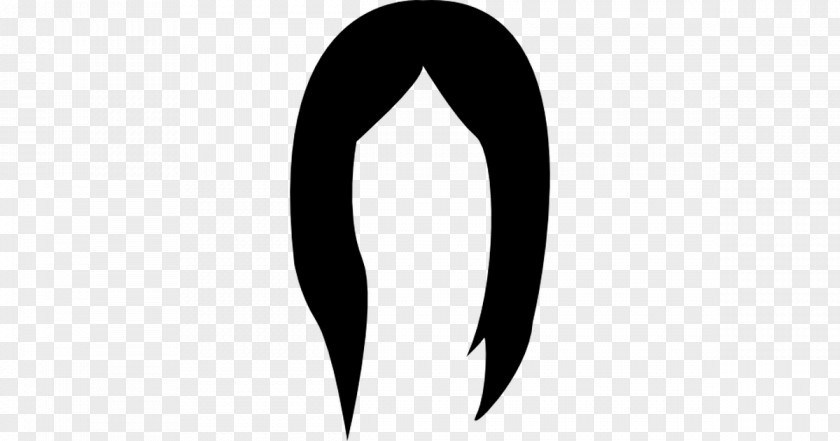 Hair Black Wig Long PNG