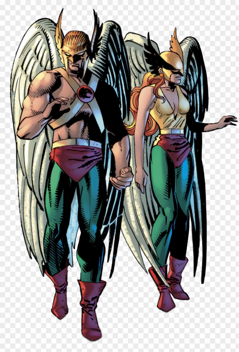Hawkman (Katar Hol) Hawkgirl Superhero (Carter Hall) PNG