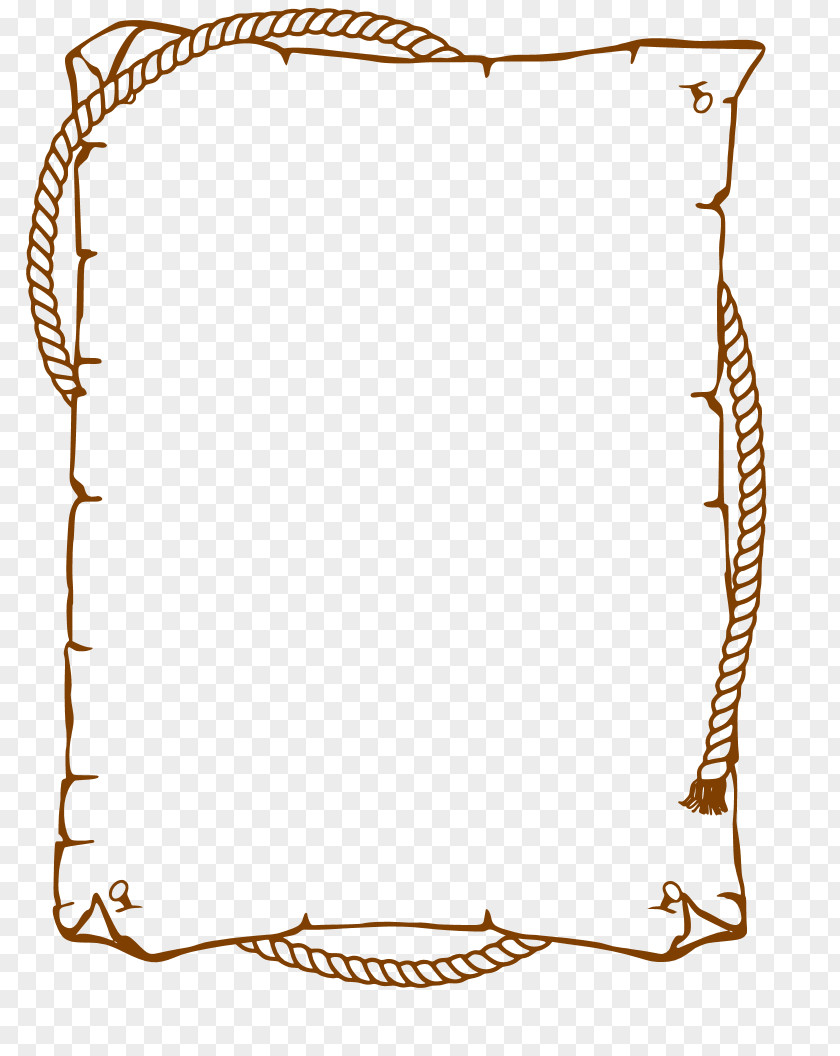 Rope Frame Clip Art PNG