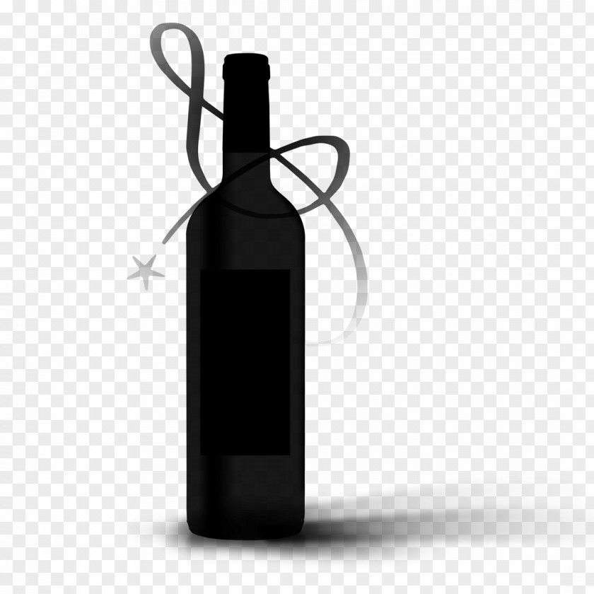 Wine Glass Bottle Product Design PNG