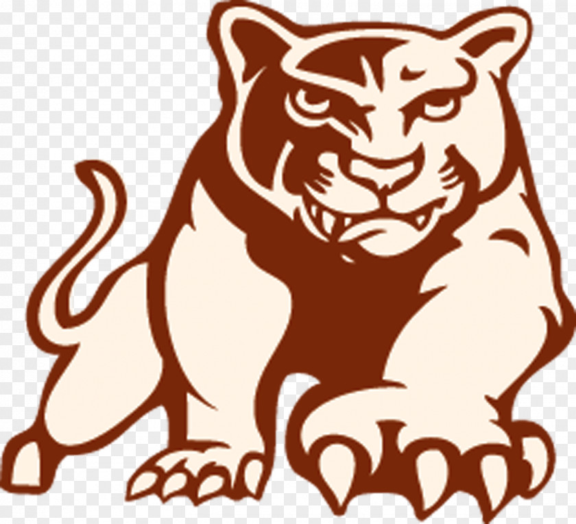 Cat Old Colony Regional Vocational Technical High School Tiger Cougar Clip Art PNG