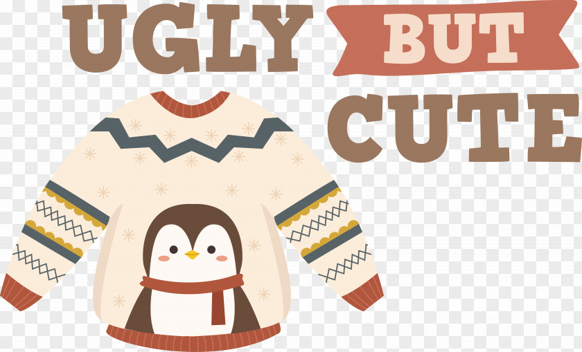 Ugly Sweater Cute Sweater Ugly Sweater Party Winter Christmas PNG