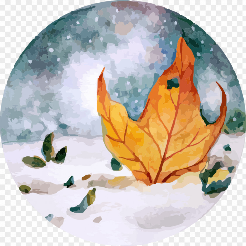 Winter Scene Illustration Snow Computer File PNG